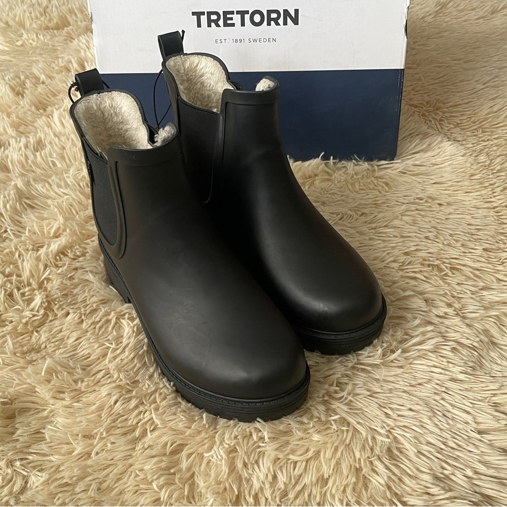 Tretorn women’s waterproof warm Lined Rain Boots